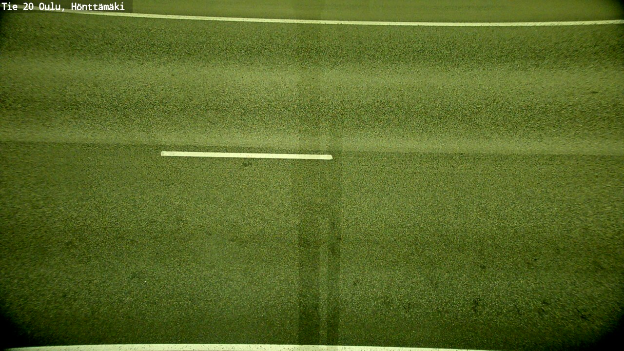 Weather Camera Image Road 20 Oulu, Hönttämäki, Oulu, Pohjois-Pohjanmaa