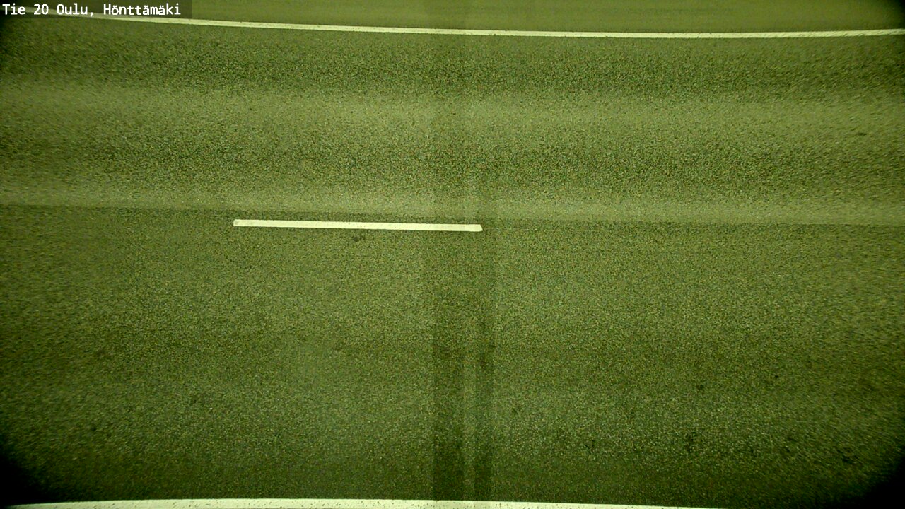 Weather Camera Image Road 20 Oulu, Hönttämäki, Oulu, Pohjois-Pohjanmaa