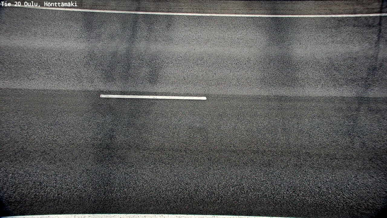 Weather Camera Image Road 20 Oulu, Hönttämäki, Oulu, Pohjois-Pohjanmaa