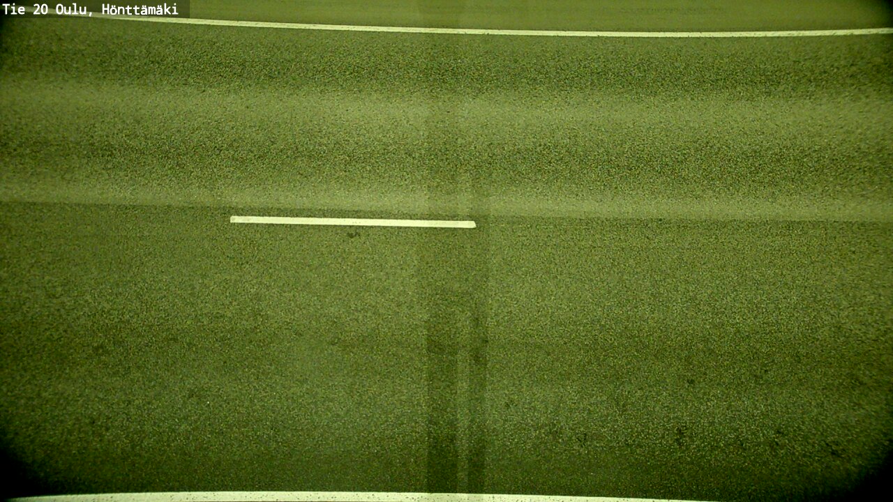 Weather Camera Image Road 20 Oulu, Hönttämäki, Oulu, Pohjois-Pohjanmaa
