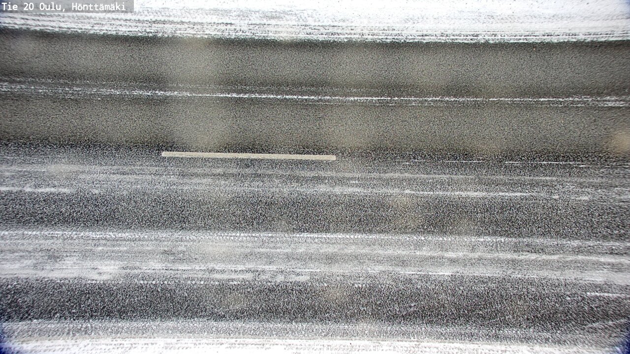 Weather Camera Image Road 20 Oulu, Hönttämäki, Oulu, Pohjois-Pohjanmaa