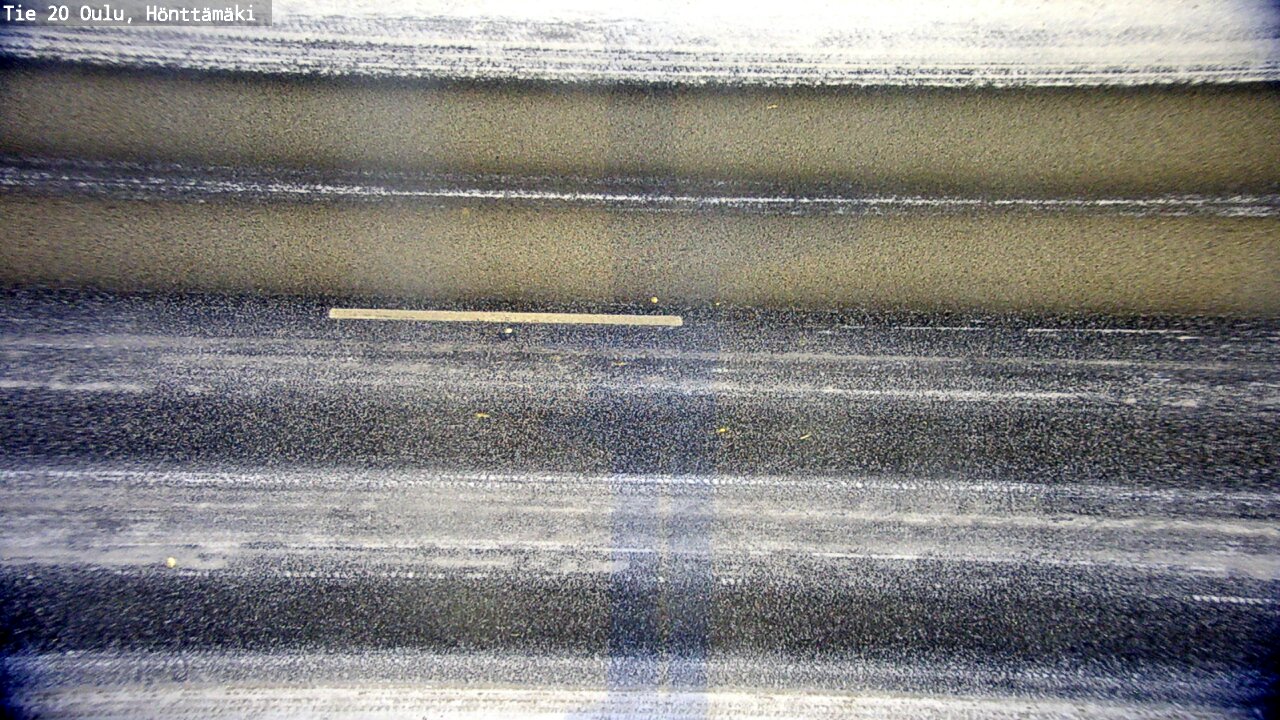 Weather Camera Image Road 20 Oulu, Hönttämäki, Oulu, Pohjois-Pohjanmaa
