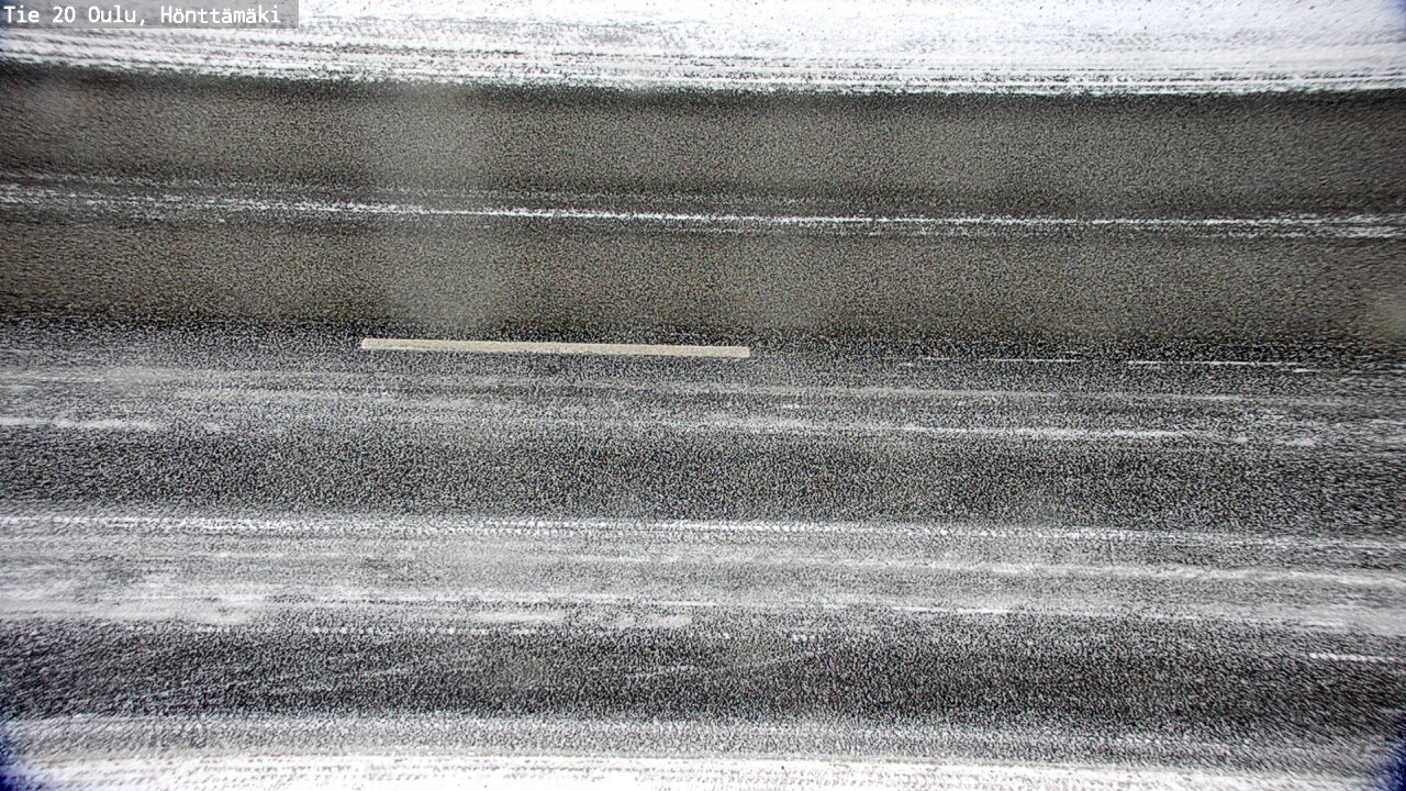 Weather Camera Image Road 20 Oulu, Hönttämäki, Oulu, Pohjois-Pohjanmaa