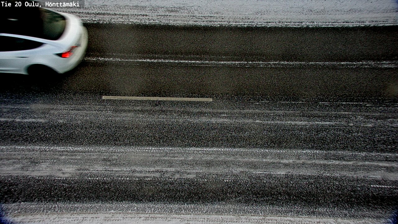 Weather Camera Image Road 20 Oulu, Hönttämäki, Oulu, Pohjois-Pohjanmaa