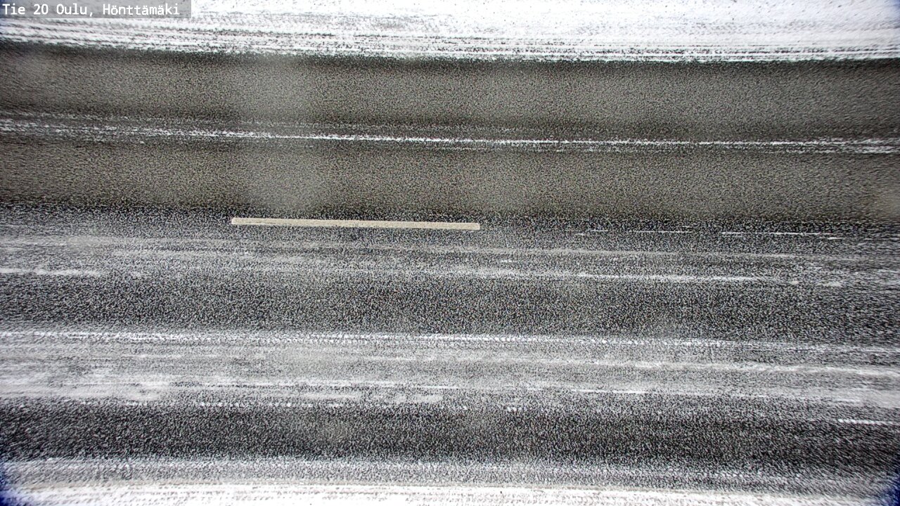 Weather Camera Image Road 20 Oulu, Hönttämäki, Oulu, Pohjois-Pohjanmaa