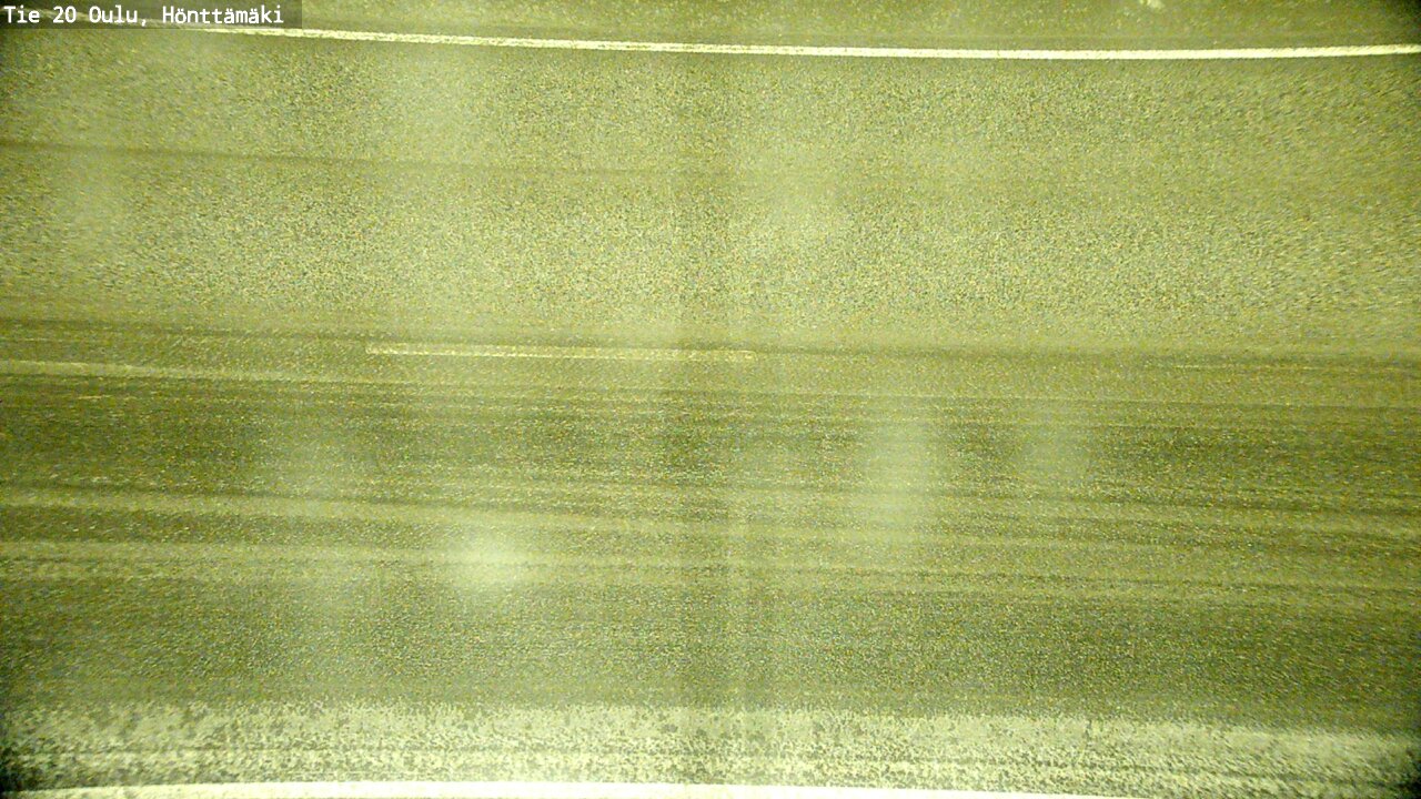 Weather Camera Image Road 20 Oulu, Hönttämäki, Oulu, Pohjois-Pohjanmaa