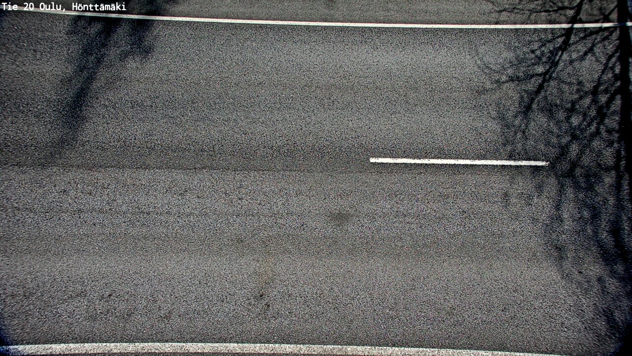 Weather Camera Image Väg 20 Oleåborg, Hönttämäki, Oulu, Pohjois-Pohjanmaa