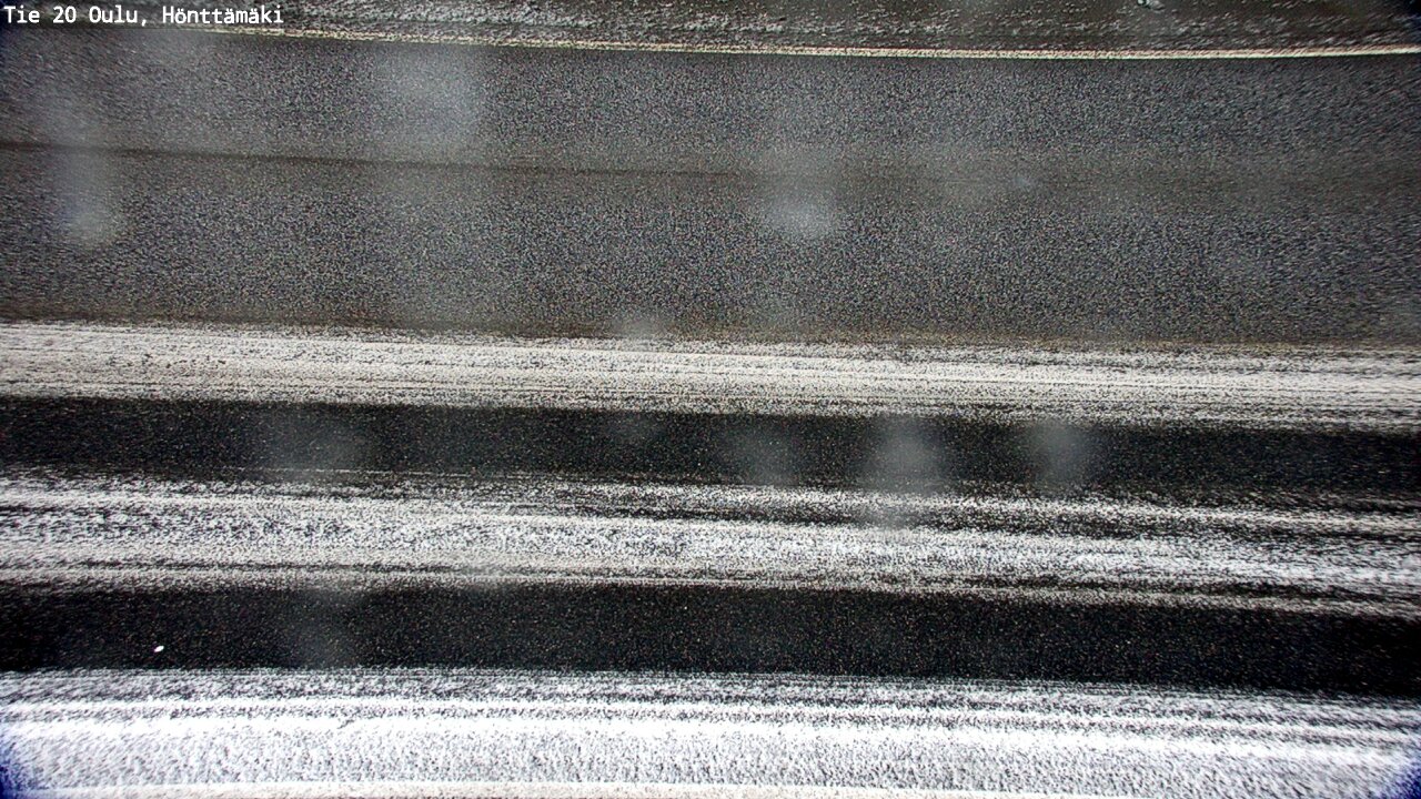 Weather Camera Image Road 20 Oulu, Hönttämäki, Oulu, Pohjois-Pohjanmaa