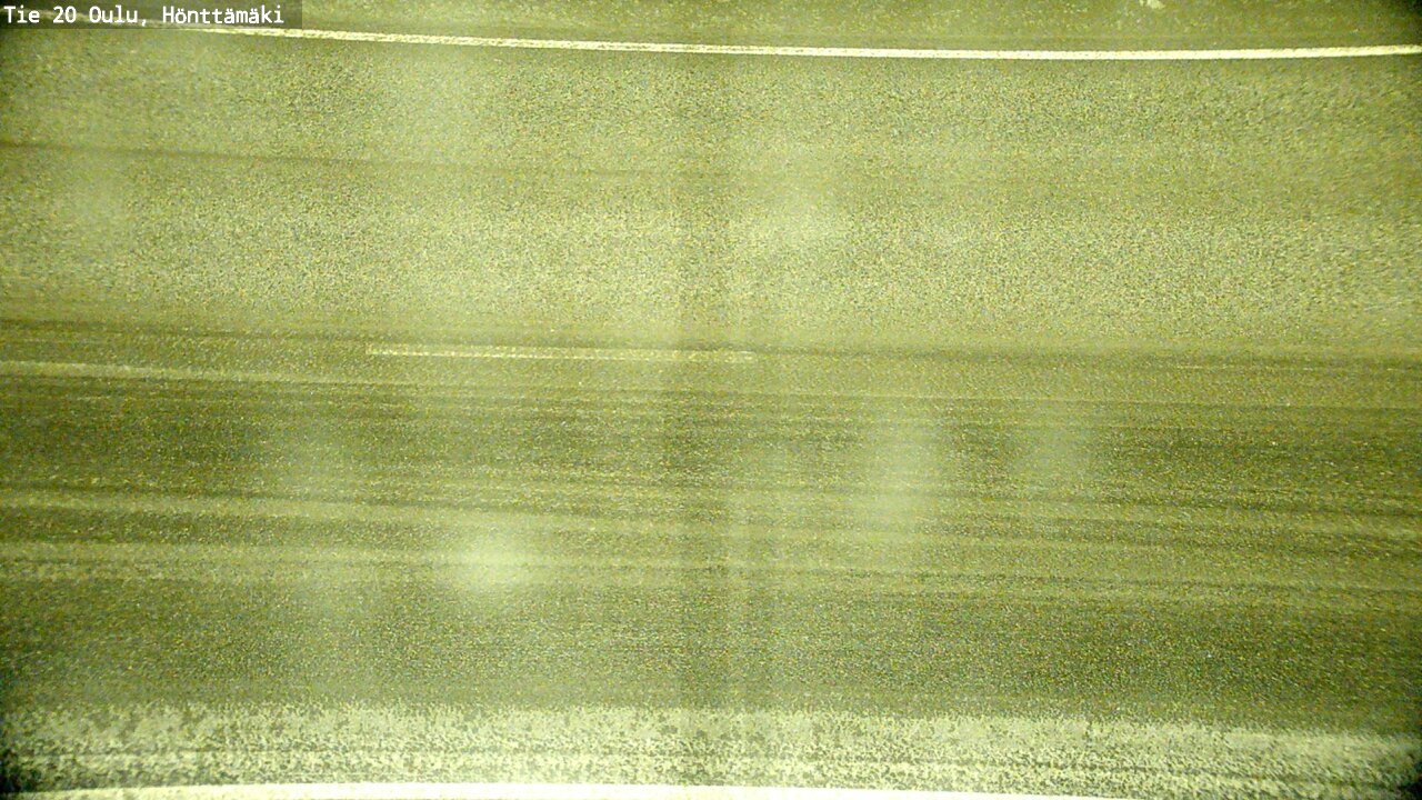 Weather Camera Image Road 20 Oulu, Hönttämäki, Oulu, Pohjois-Pohjanmaa