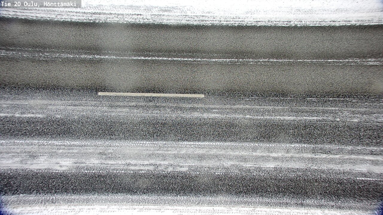 Weather Camera Image Road 20 Oulu, Hönttämäki, Oulu, Pohjois-Pohjanmaa