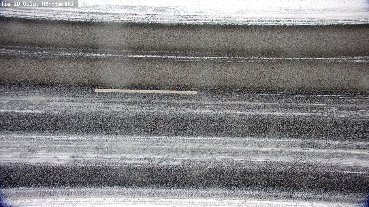 Weather Camera Image Road 20 Oulu, Hönttämäki, Oulu, Pohjois-Pohjanmaa