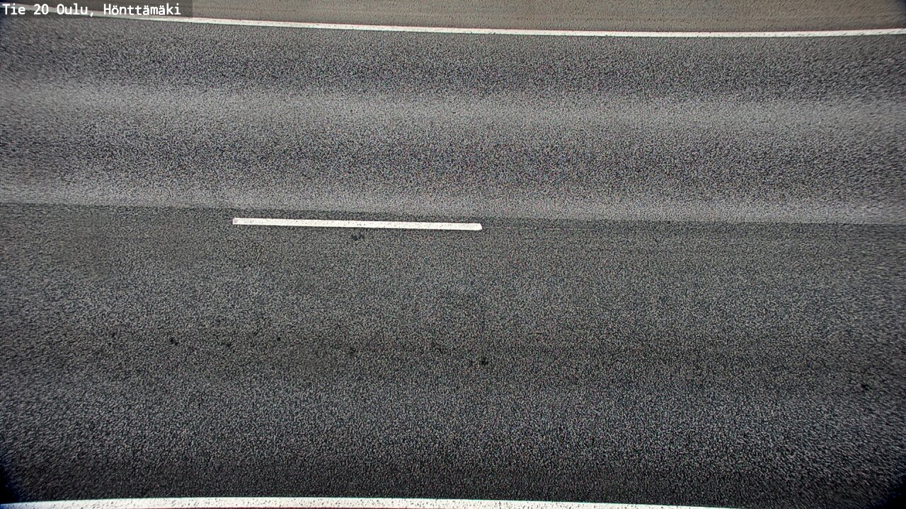 Weather Camera Image Road 20 Oulu, Hönttämäki, Oulu, Pohjois-Pohjanmaa