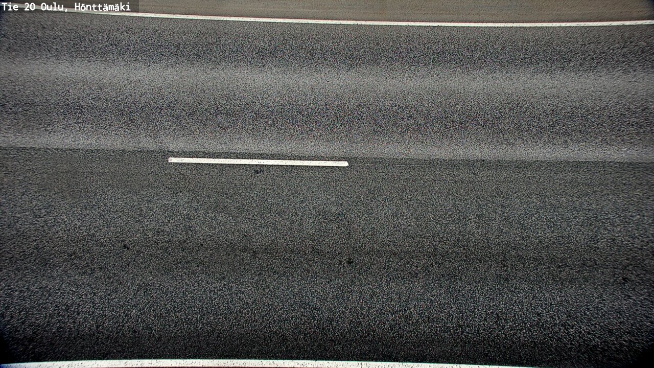 Weather Camera Image Road 20 Oulu, Hönttämäki, Oulu, Pohjois-Pohjanmaa