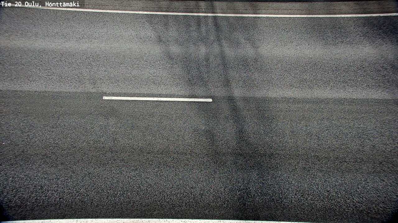 Weather Camera Image Road 20 Oulu, Hönttämäki, Oulu, Pohjois-Pohjanmaa