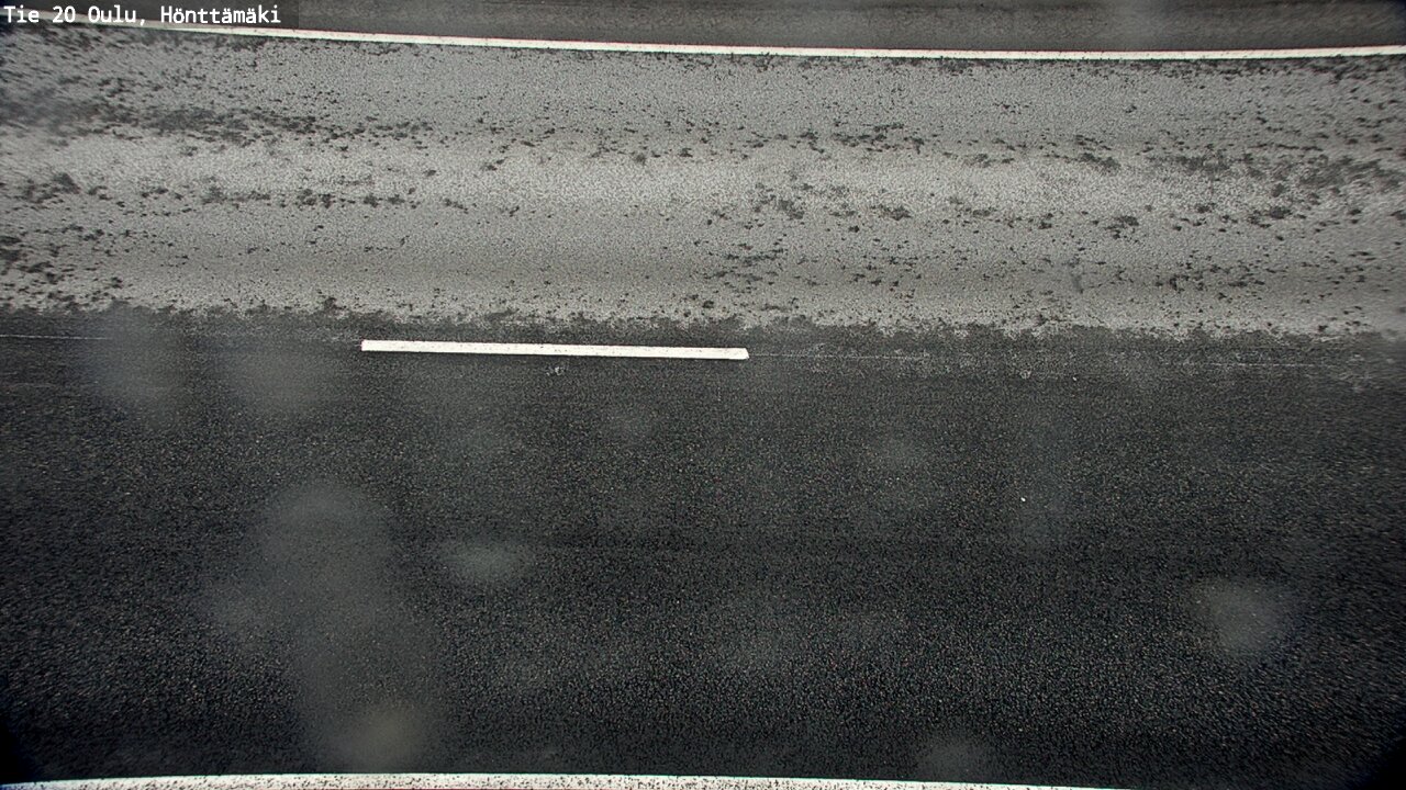Weather Camera Image Väg 20 Oleåborg, Hönttämäki, Oulu, Pohjois-Pohjanmaa