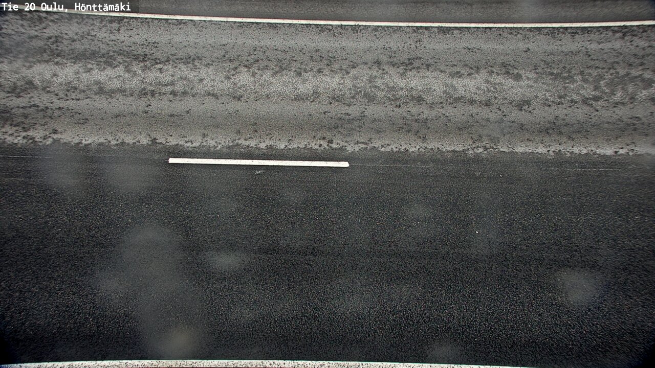 Weather Camera Image Road 20 Oulu, Hönttämäki, Oulu, Pohjois-Pohjanmaa