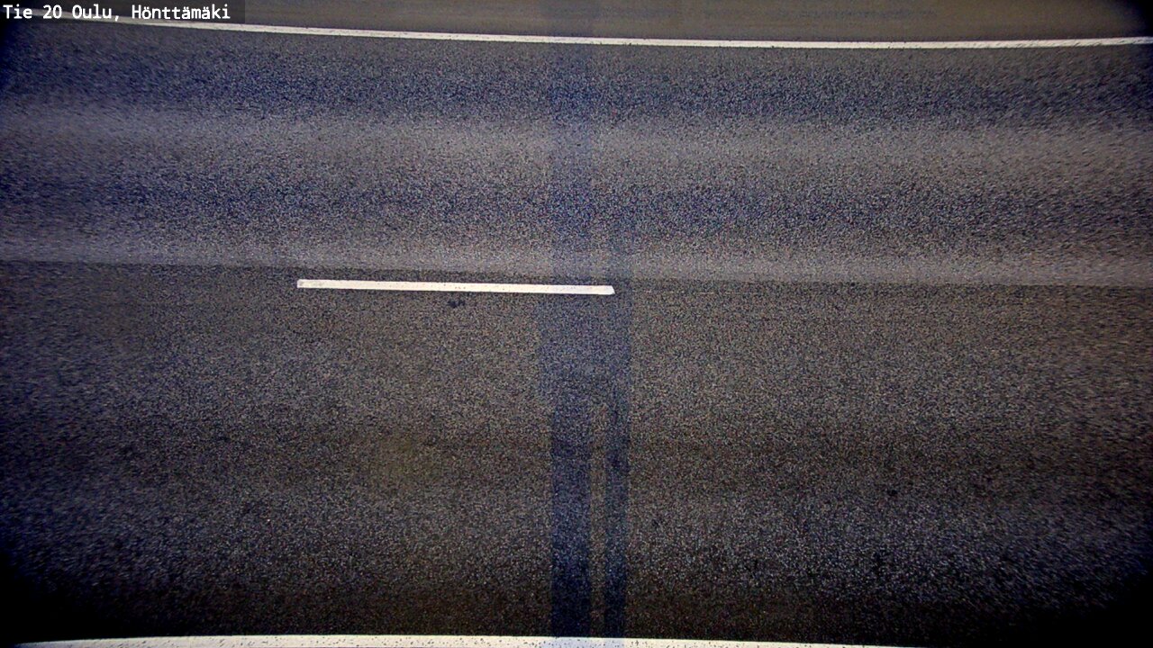 Weather Camera Image Road 20 Oulu, Hönttämäki, Oulu, Pohjois-Pohjanmaa