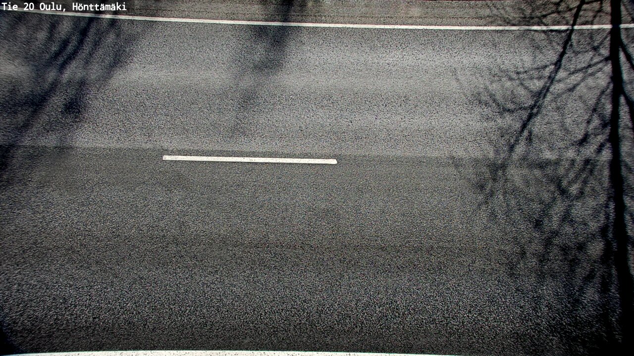 Weather Camera Image Road 20 Oulu, Hönttämäki, Oulu, Pohjois-Pohjanmaa
