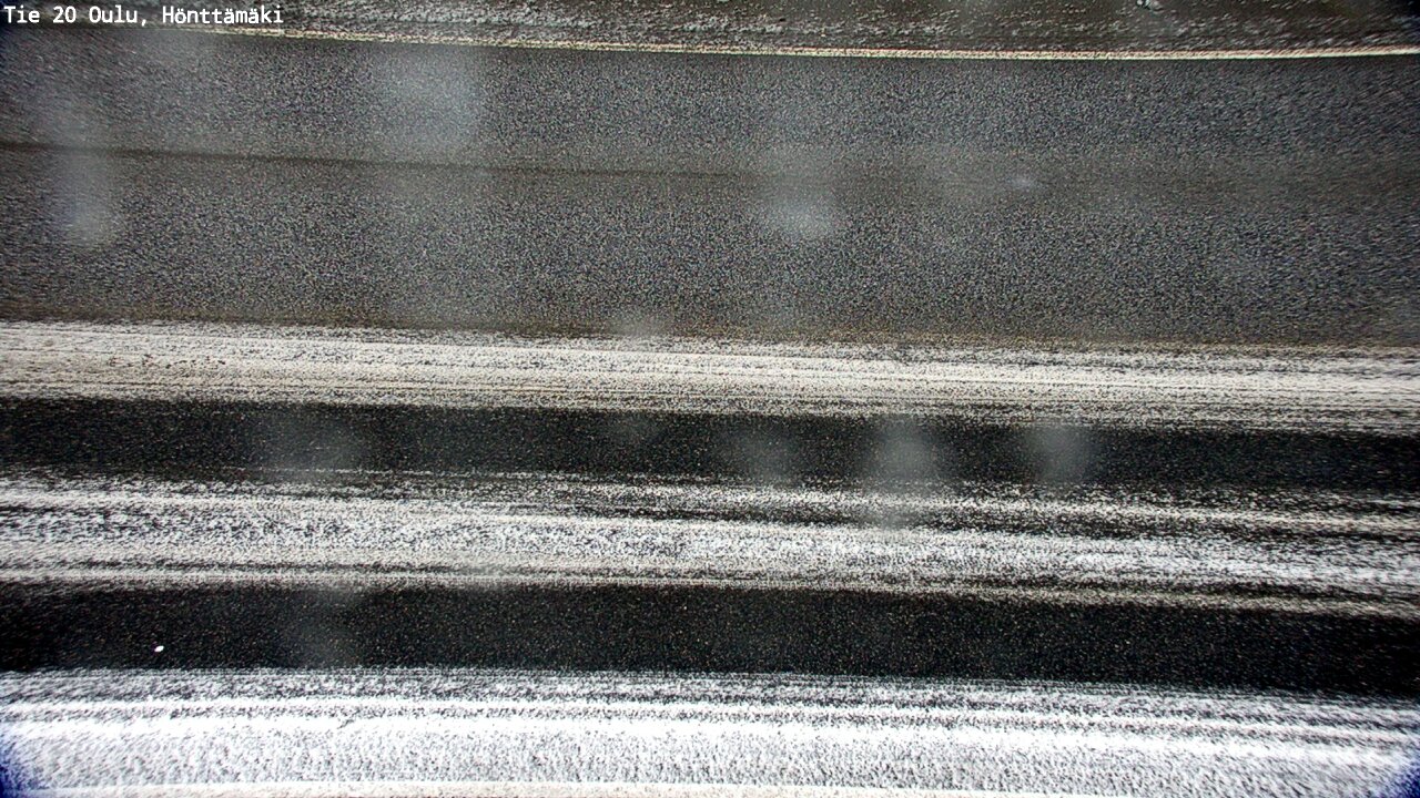 Weather Camera Image Road 20 Oulu, Hönttämäki, Oulu, Pohjois-Pohjanmaa