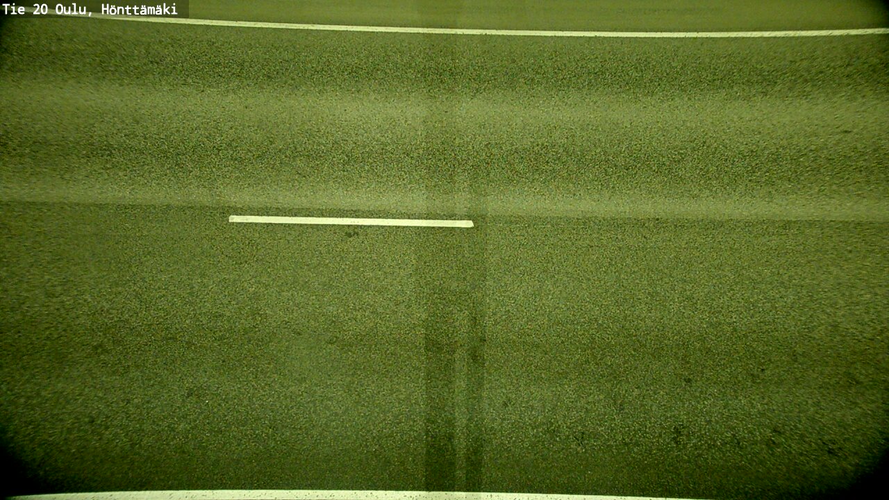 Weather Camera Image Road 20 Oulu, Hönttämäki, Oulu, Pohjois-Pohjanmaa