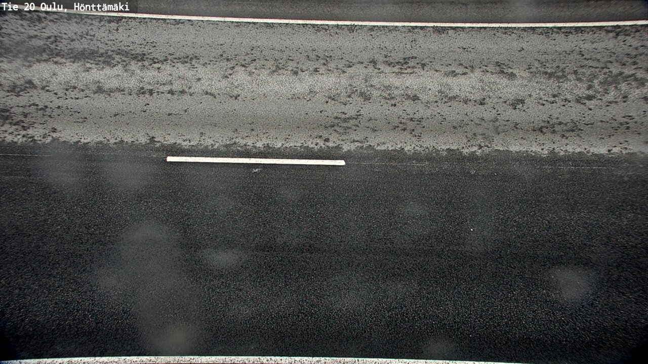 Weather Camera Image Road 20 Oulu, Hönttämäki, Oulu, Pohjois-Pohjanmaa