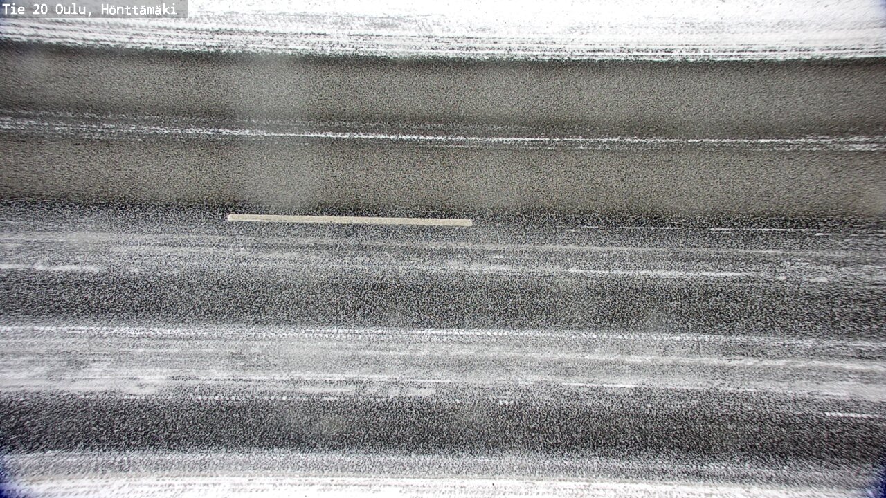 Weather Camera Image Road 20 Oulu, Hönttämäki, Oulu, Pohjois-Pohjanmaa