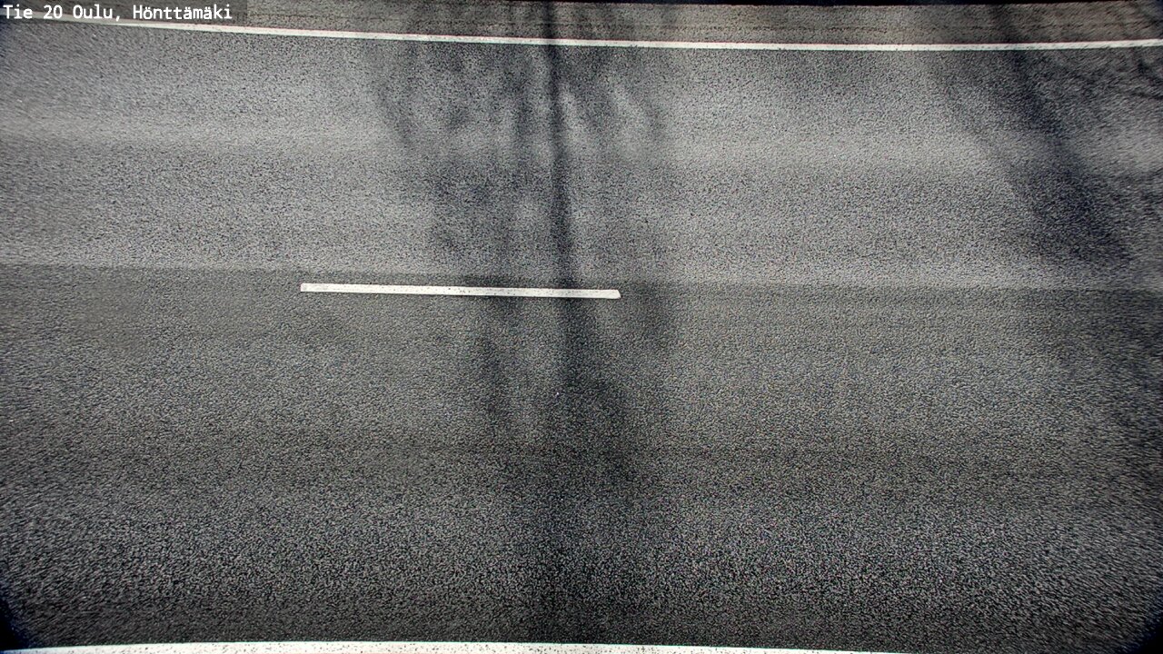 Weather Camera Image Road 20 Oulu, Hönttämäki, Oulu, Pohjois-Pohjanmaa