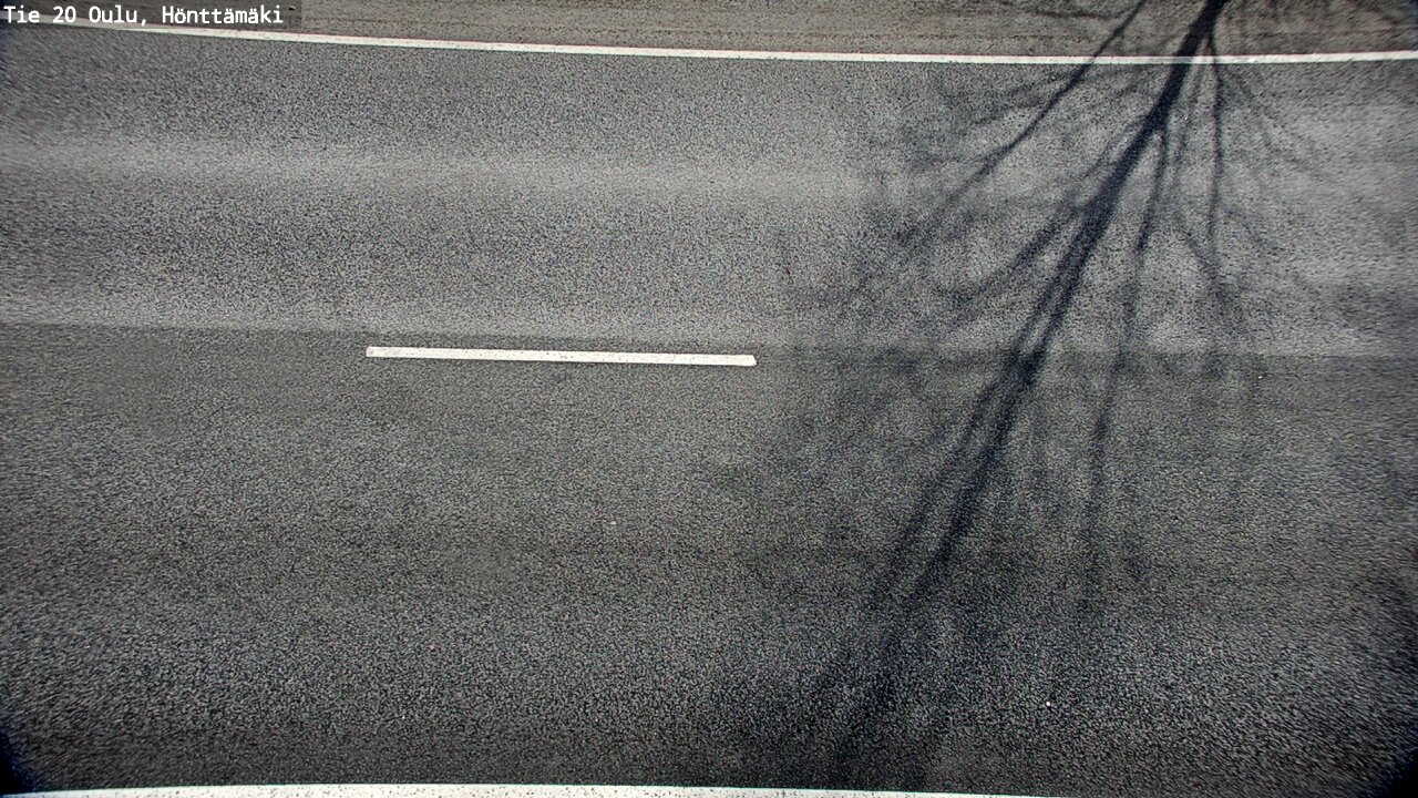 Weather Camera Image Road 20 Oulu, Hönttämäki, Oulu, Pohjois-Pohjanmaa