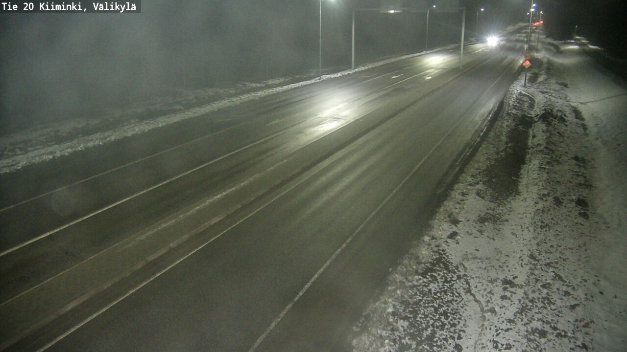 Kelikamerat Kuva Tie 20 Oulu Kiiminki, Välikylä, Oulu, Pohjois-Pohjanmaa