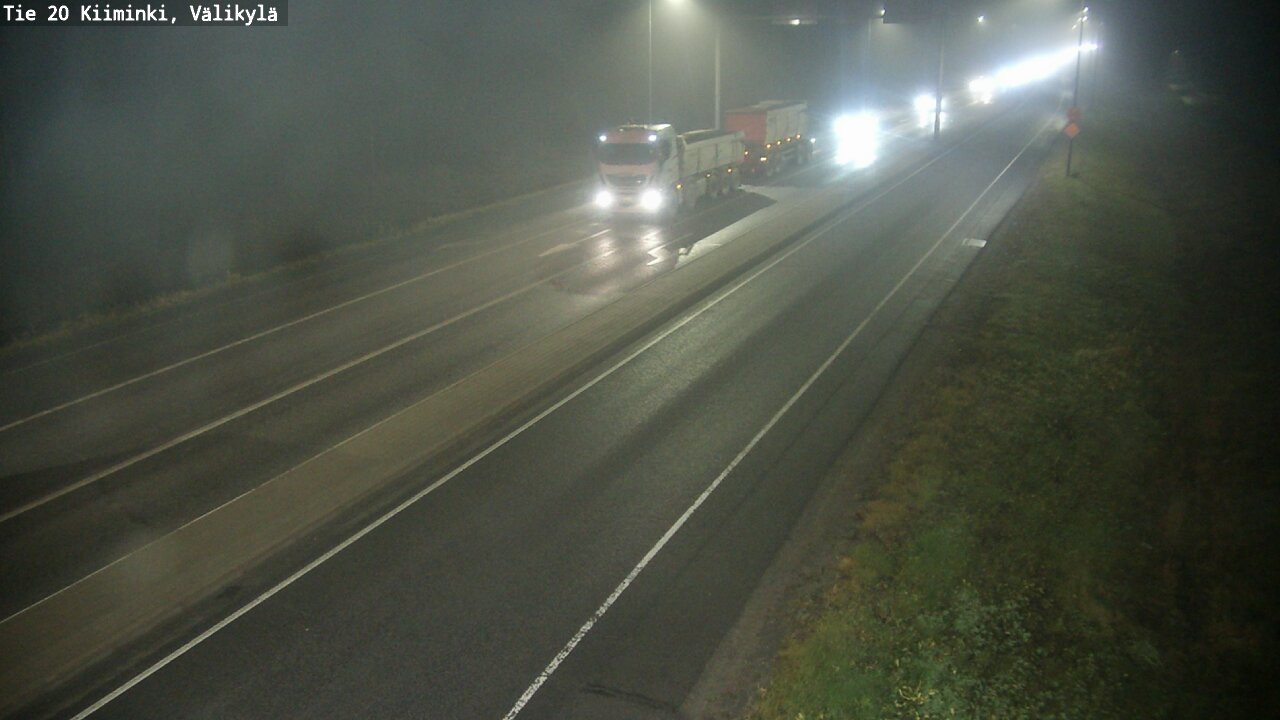 Kelikamerat Kuva Tie 20 Oulu Kiiminki, Välikylä, Oulu, Pohjois-Pohjanmaa