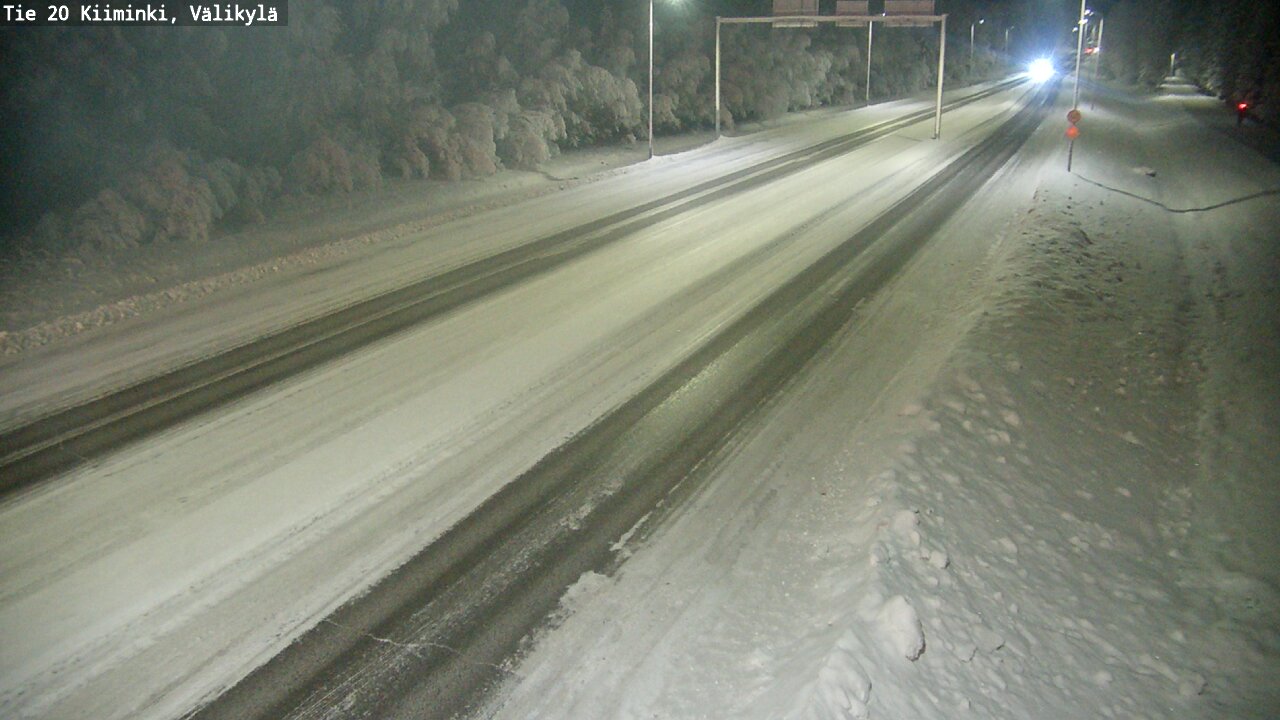 Kelikamerat Kuva Tie 20 Oulu Kiiminki, Välikylä, Oulu, Pohjois-Pohjanmaa