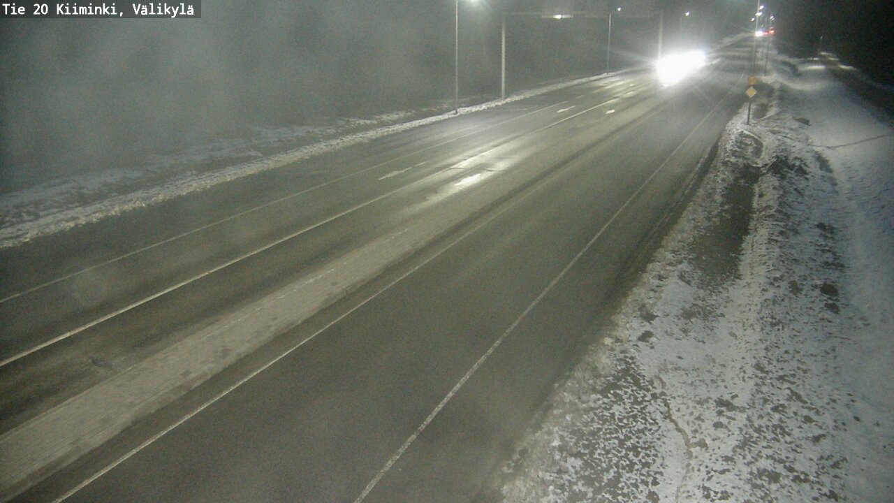 Kelikamerat Kuva Tie 20 Oulu Kiiminki, Välikylä, Oulu, Pohjois-Pohjanmaa