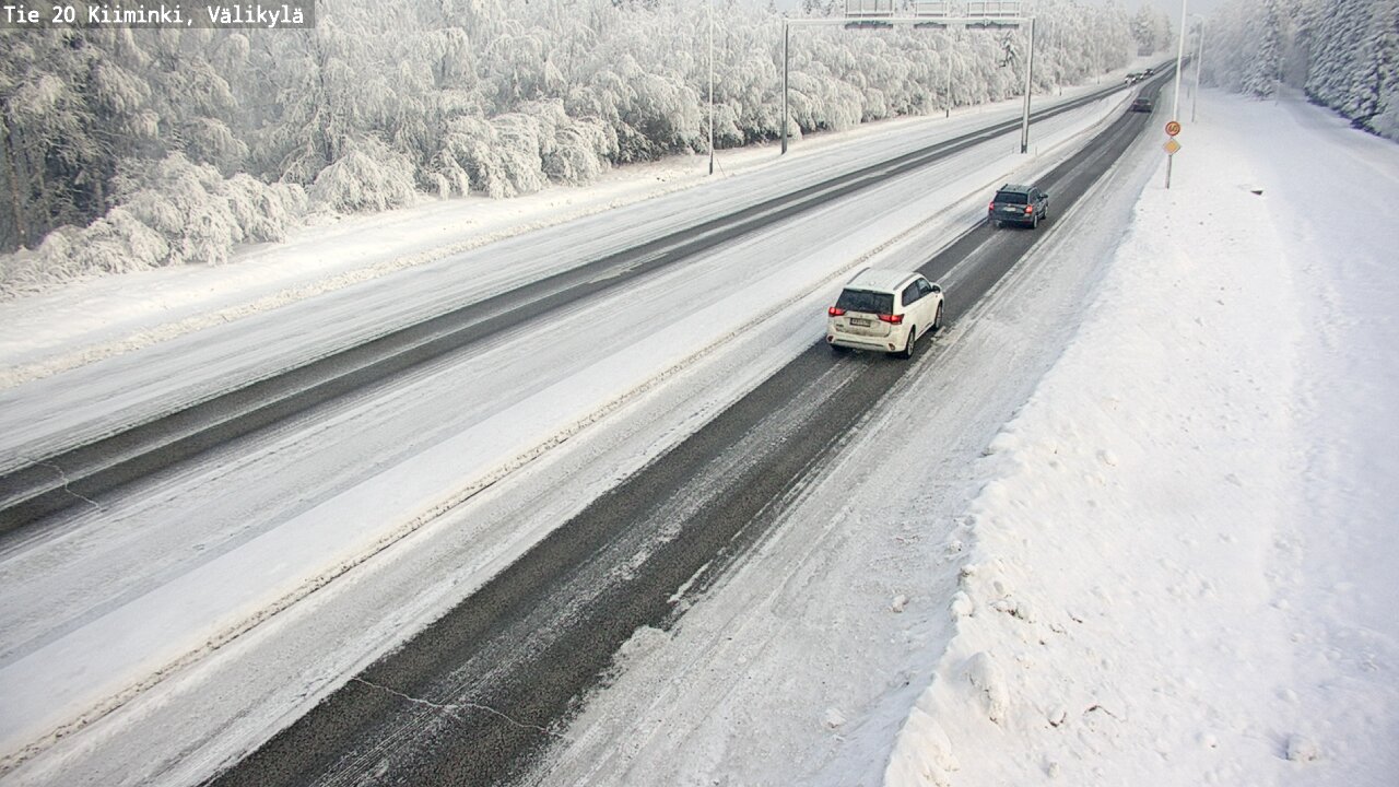 Weather Camera Image Road 20 Oulu Kiiminki, Välikylä, Oulu, Pohjois-Pohjanmaa