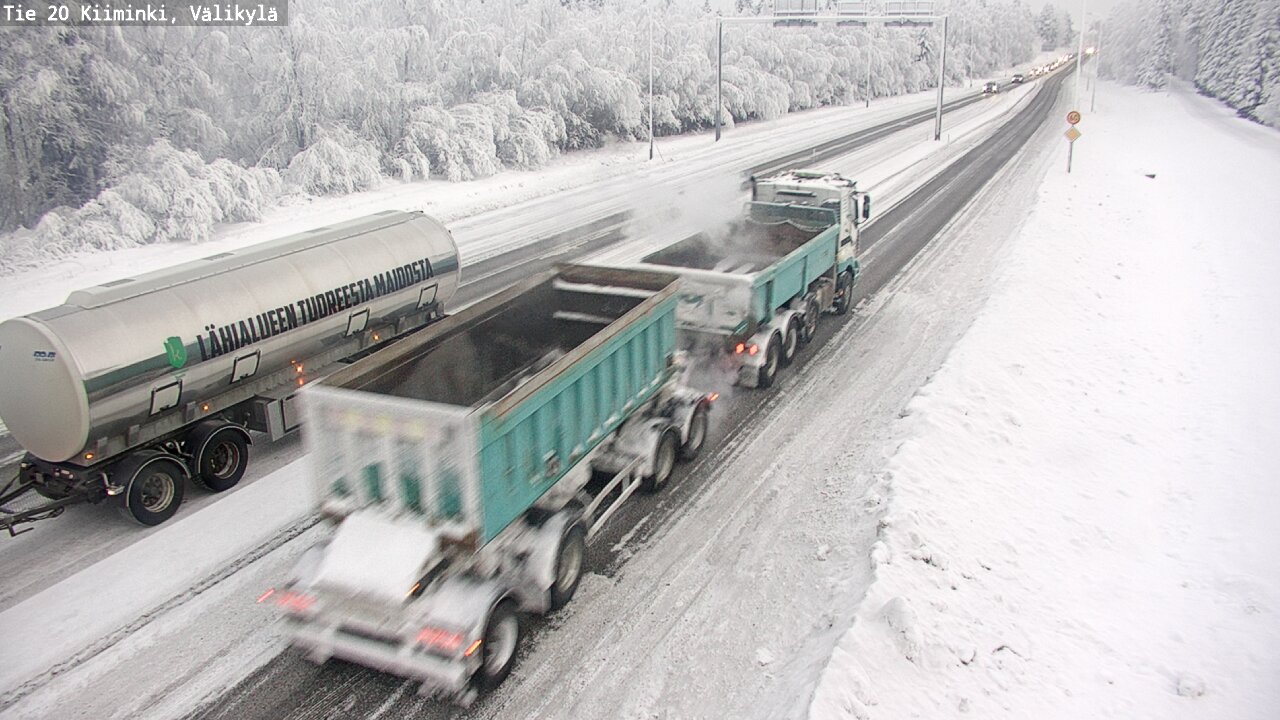 Kelikamerat Kuva Tie 20 Oulu Kiiminki, Välikylä, Oulu, Pohjois-Pohjanmaa