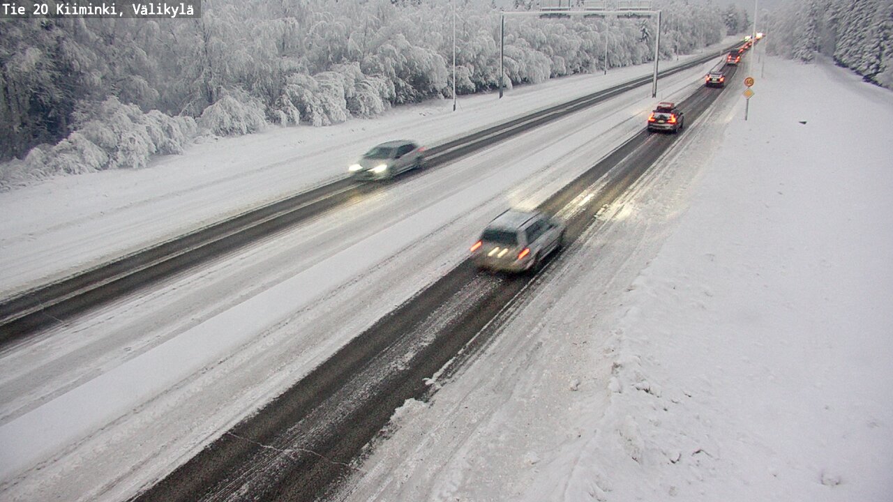 Kelikamerat Kuva Tie 20 Oulu Kiiminki, Välikylä, Oulu, Pohjois-Pohjanmaa