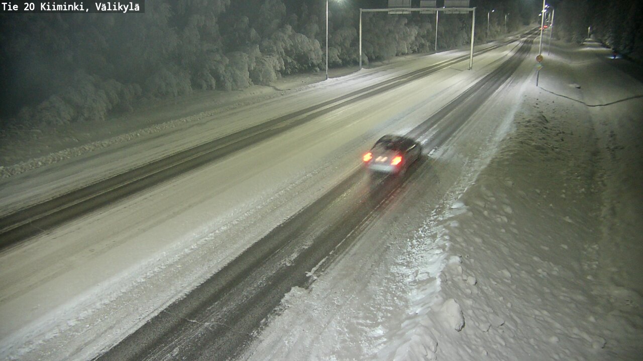 Kelikamerat Kuva Tie 20 Oulu Kiiminki, Välikylä, Oulu, Pohjois-Pohjanmaa