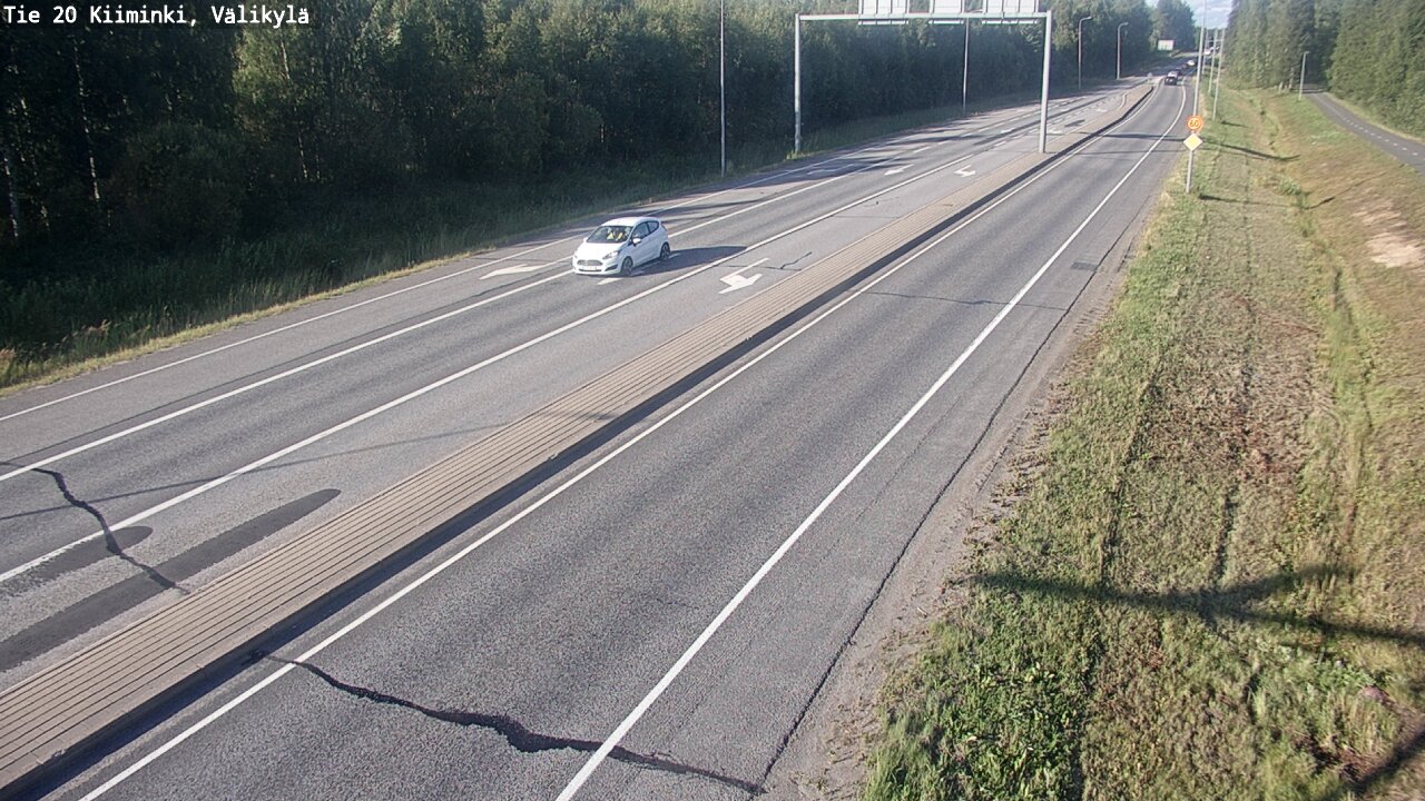 Kelikamerat Kuva Tie 20 Oulu Kiiminki, Välikylä, Oulu, Pohjois-Pohjanmaa