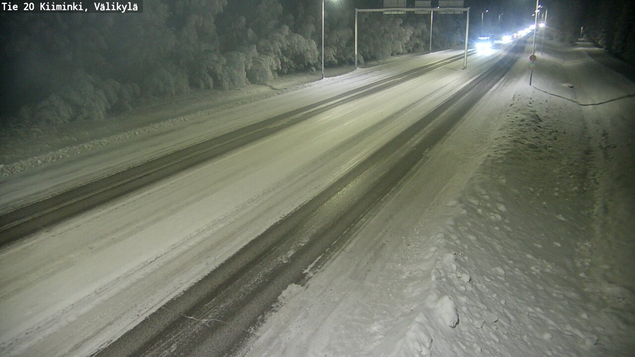 Kelikamerat Kuva Tie 20 Oulu Kiiminki, Välikylä, Oulu, Pohjois-Pohjanmaa