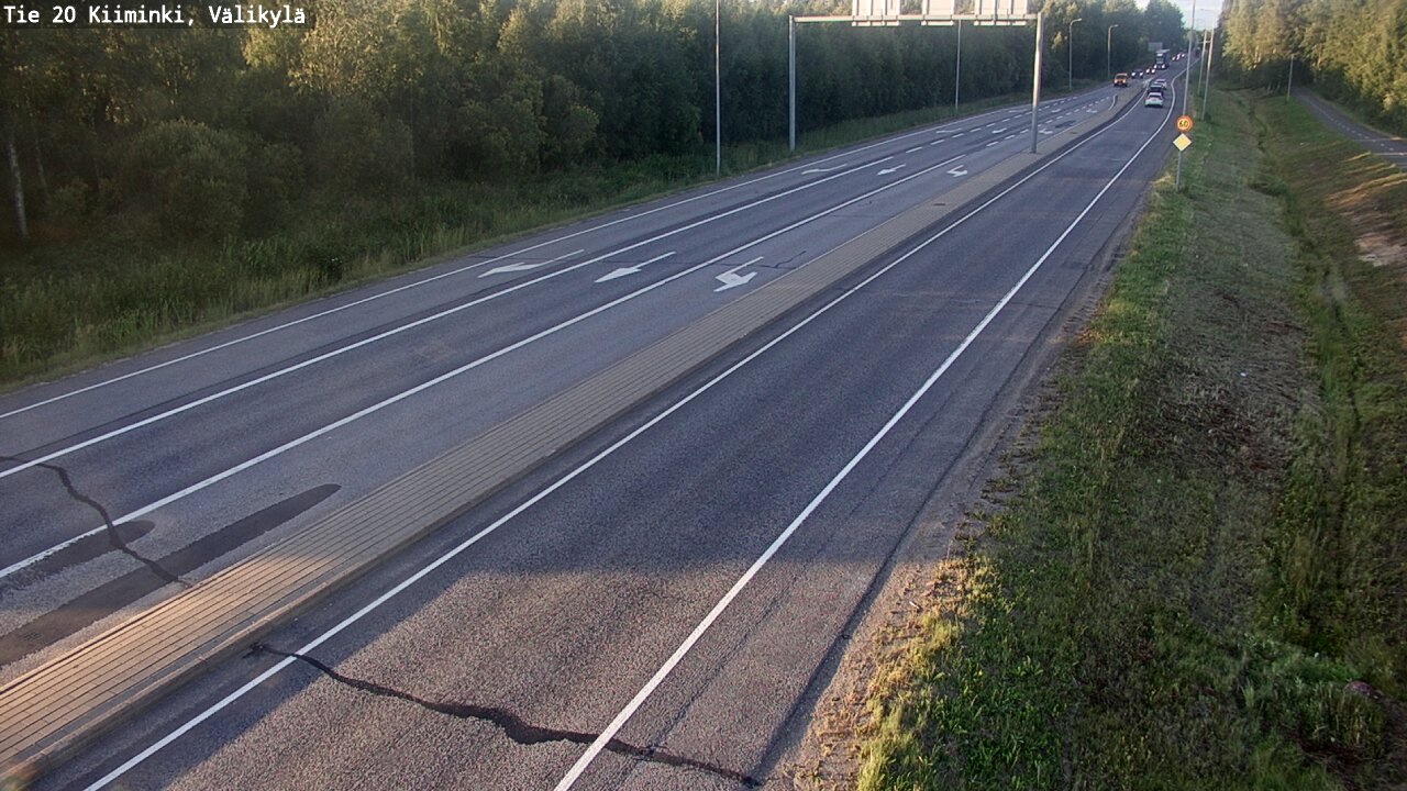 Kelikamerat Kuva Tie 20 Oulu Kiiminki, Välikylä, Oulu, Pohjois-Pohjanmaa