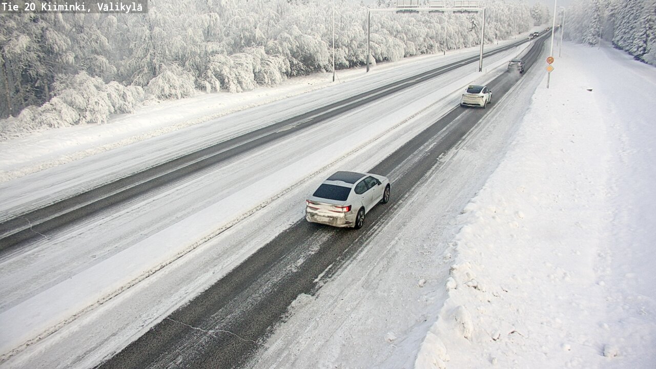 Weather Camera Image Road 20 Oulu Kiiminki, Välikylä, Oulu, Pohjois-Pohjanmaa