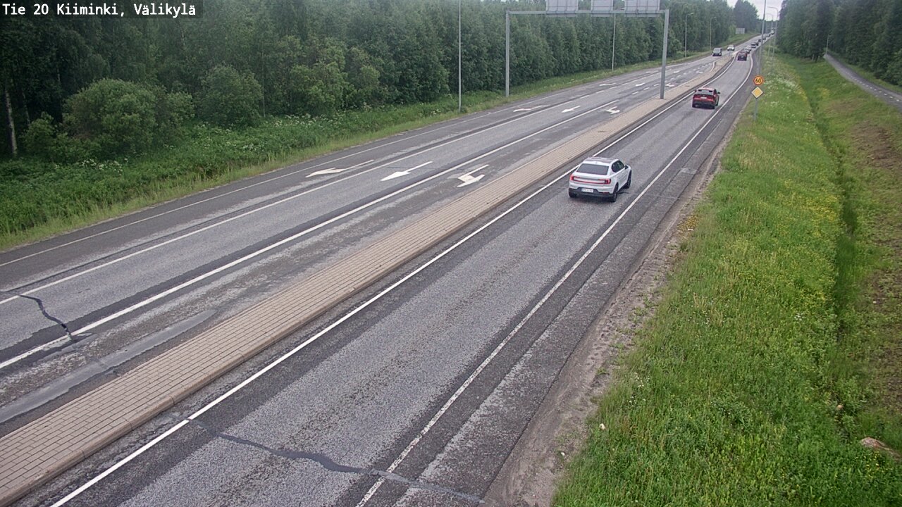 Kelikamerat Kuva Tie 20 Oulu Kiiminki, Välikylä, Oulu, Pohjois-Pohjanmaa