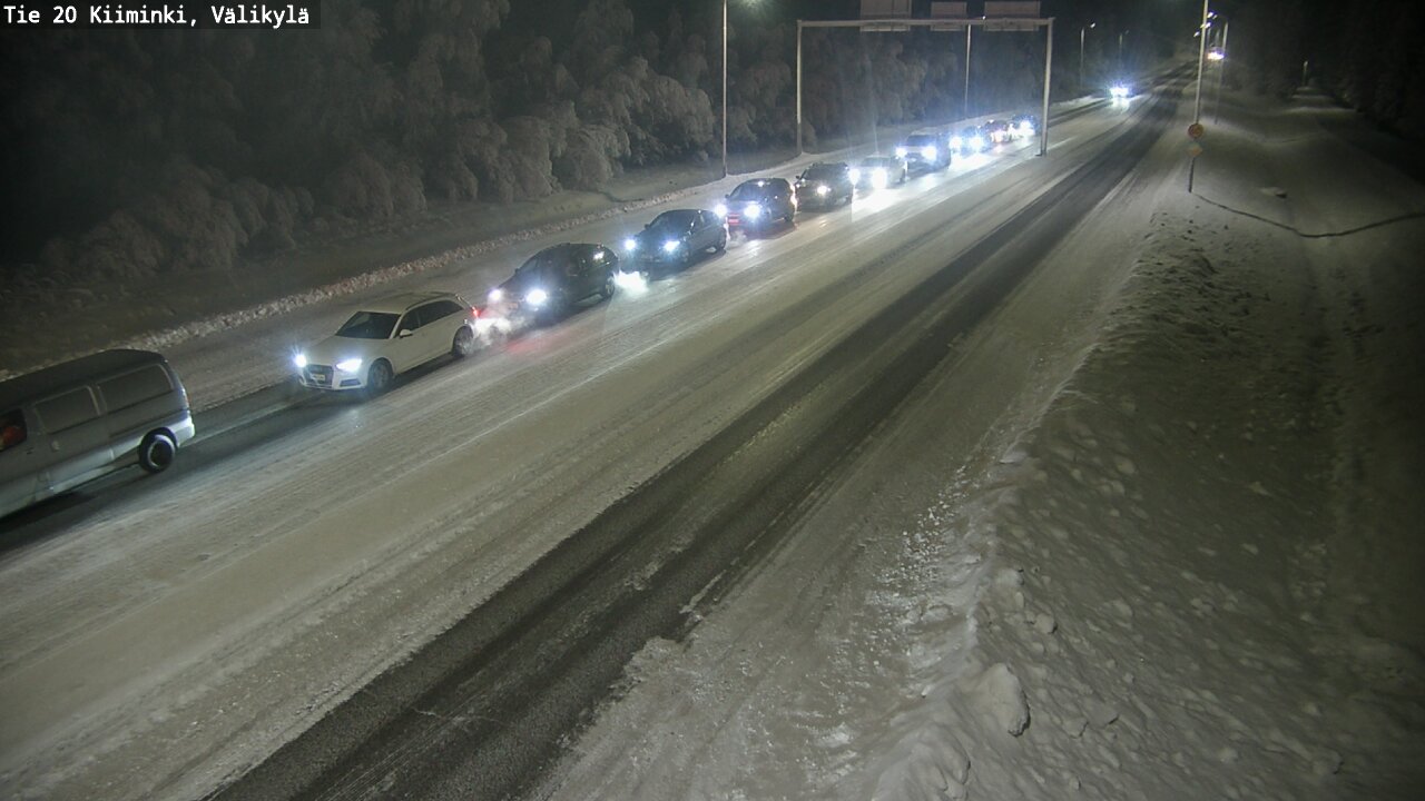 Kelikamerat Kuva Tie 20 Oulu Kiiminki, Välikylä, Oulu, Pohjois-Pohjanmaa