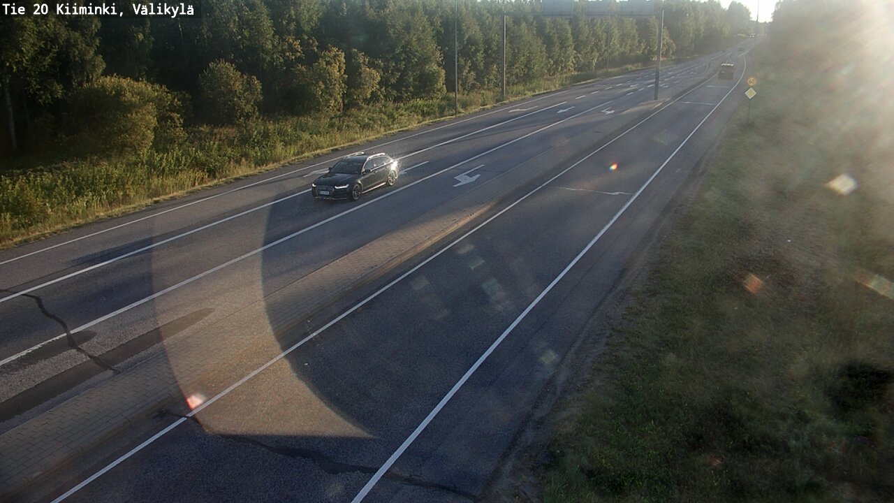 Kelikamerat Kuva Tie 20 Oulu Kiiminki, Välikylä, Oulu, Pohjois-Pohjanmaa