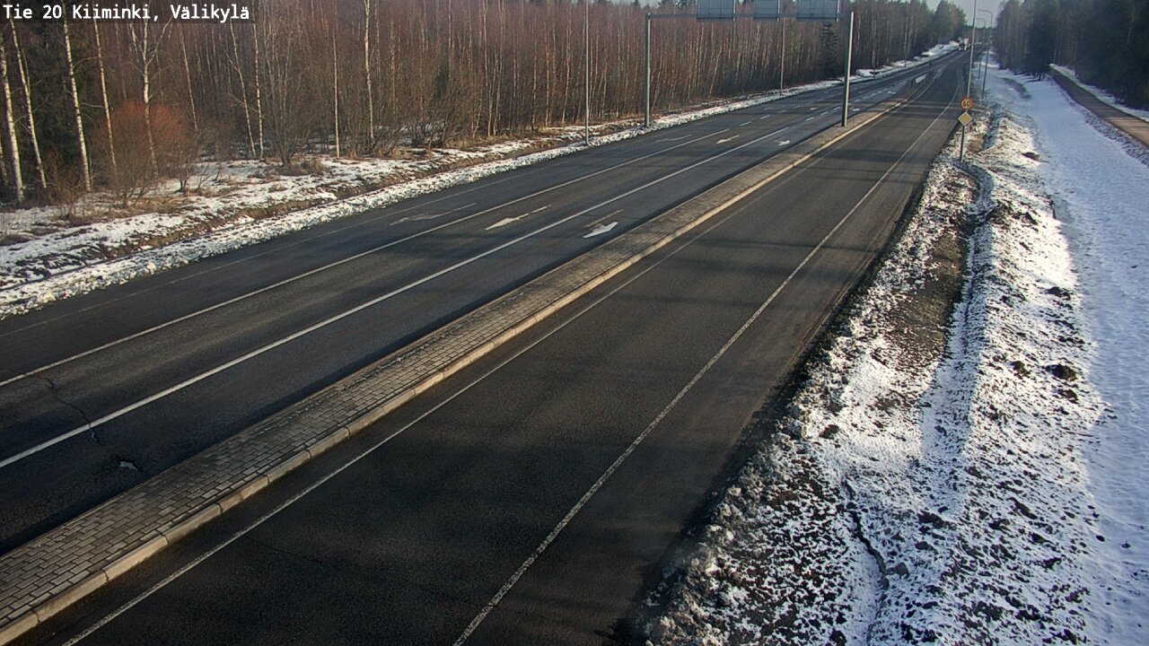 Kelikamerat Kuva Tie 20 Oulu Kiiminki, Välikylä, Oulu, Pohjois-Pohjanmaa