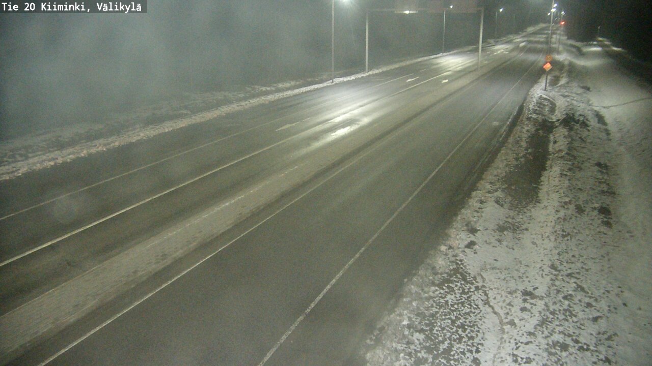 Kelikamerat Kuva Tie 20 Oulu Kiiminki, Välikylä, Oulu, Pohjois-Pohjanmaa