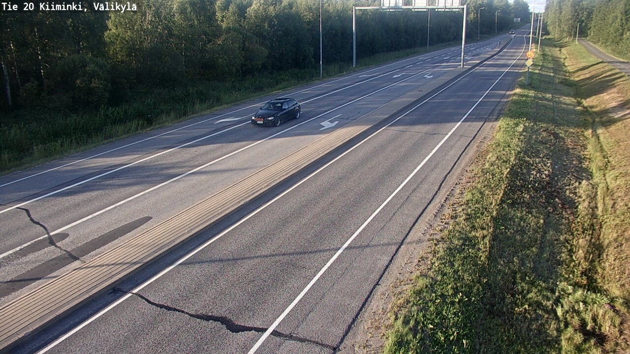 Kelikamerat Kuva Tie 20 Oulu Kiiminki, Välikylä, Oulu, Pohjois-Pohjanmaa