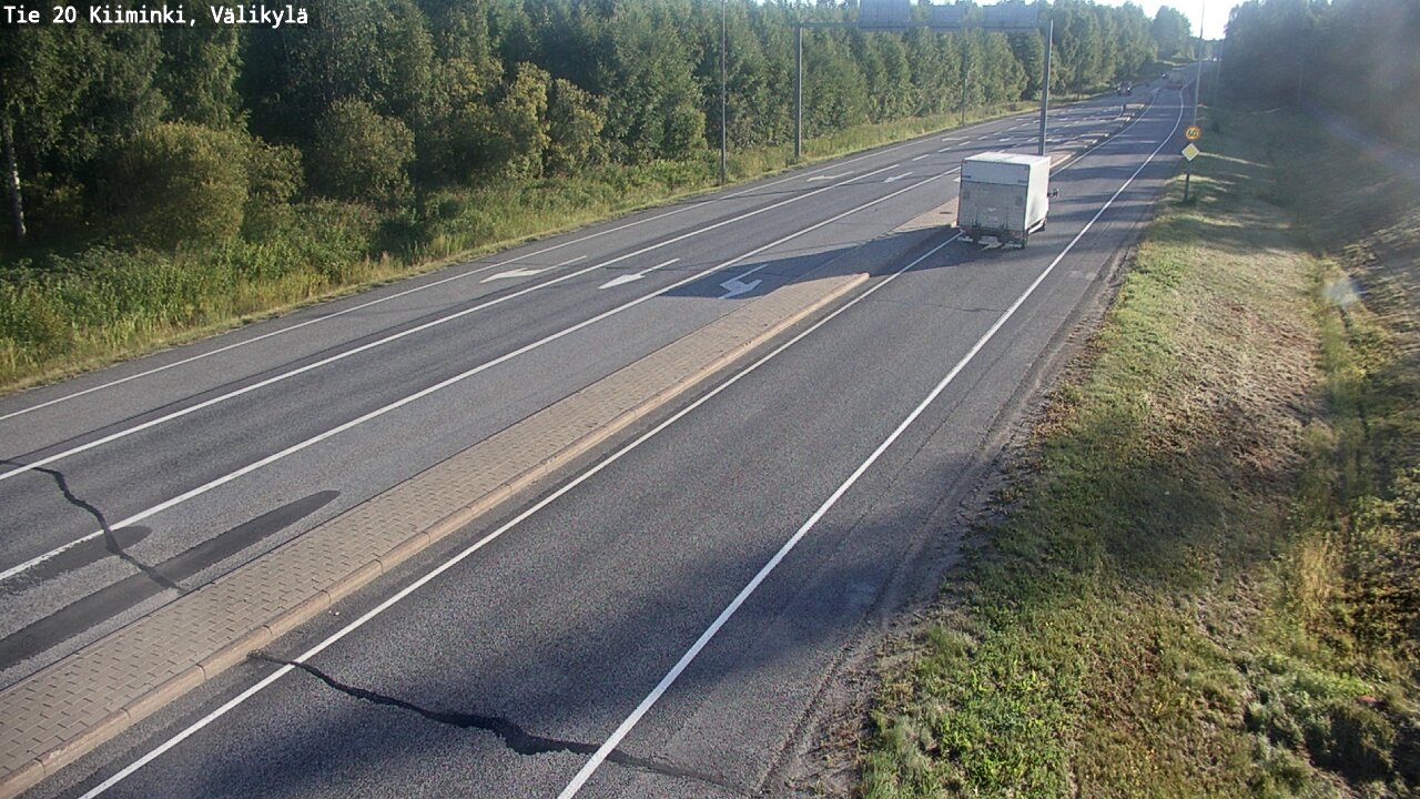 Kelikamerat Kuva Tie 20 Oulu Kiiminki, Välikylä, Oulu, Pohjois-Pohjanmaa
