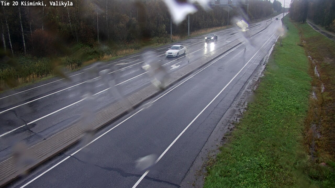 Weather Camera Image Road 20 Oulu Kiiminki, Välikylä, Oulu, Pohjois-Pohjanmaa