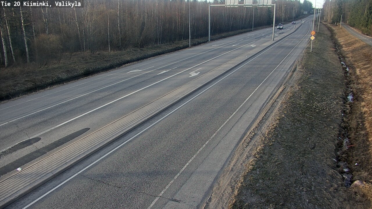 Weather Camera Image Road 20 Oulu Kiiminki, Välikylä, Oulu, Pohjois-Pohjanmaa