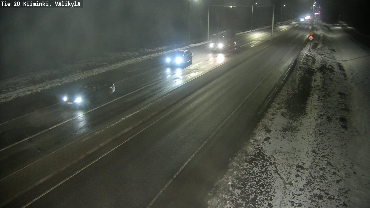 Kelikamerat Kuva Tie 20 Oulu Kiiminki, Välikylä, Oulu, Pohjois-Pohjanmaa